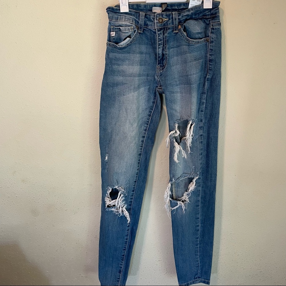 KanCan blue distressed jeans size 25